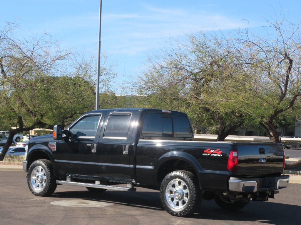 2009 Ford Super Duty F-250 SRW 1OWNER EXTRA CLEAN POWERSTROKE DIESEL LARIAT F250 SHORTBED  - 22987765 - 4