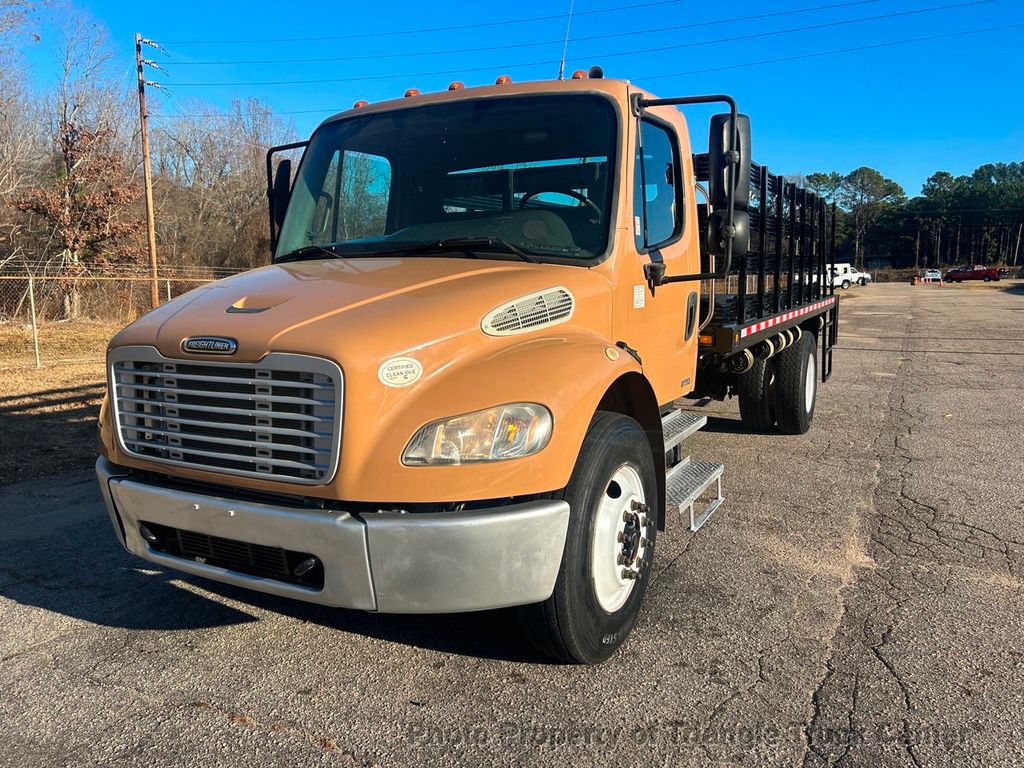 2009 Freightliner M2 JUST 51k MILES! NON CDL! LONG DECK! 6.7 CUMMINS NO DEF! UNDER 26k GVW AIR BRAKES! - 22227048 - 49