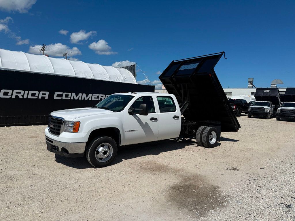 2009 GMC 3500HD Crew Cab Dump Truck  - 22931636 | Video 1
