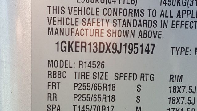 2009 GMC Acadia SLE - 18570598 - 26