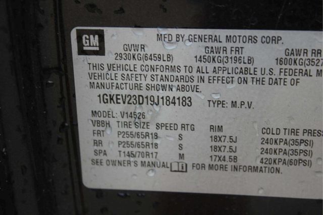 2009 GMC Acadia SLT 1 AWD 4dr SUV - 23006777 - 8