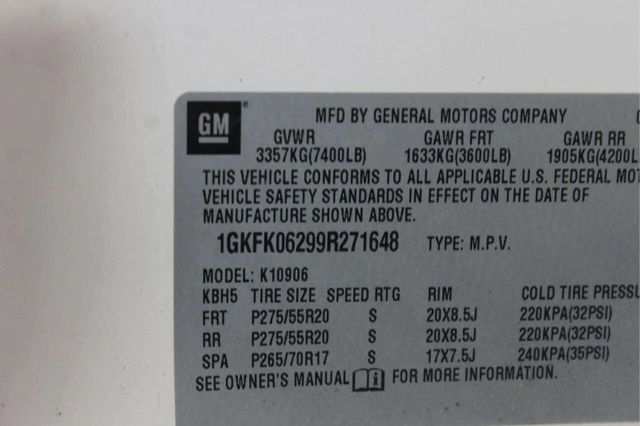 2009 GMC Yukon XL Denali AWD 4dr SUV - 23011889 - 11