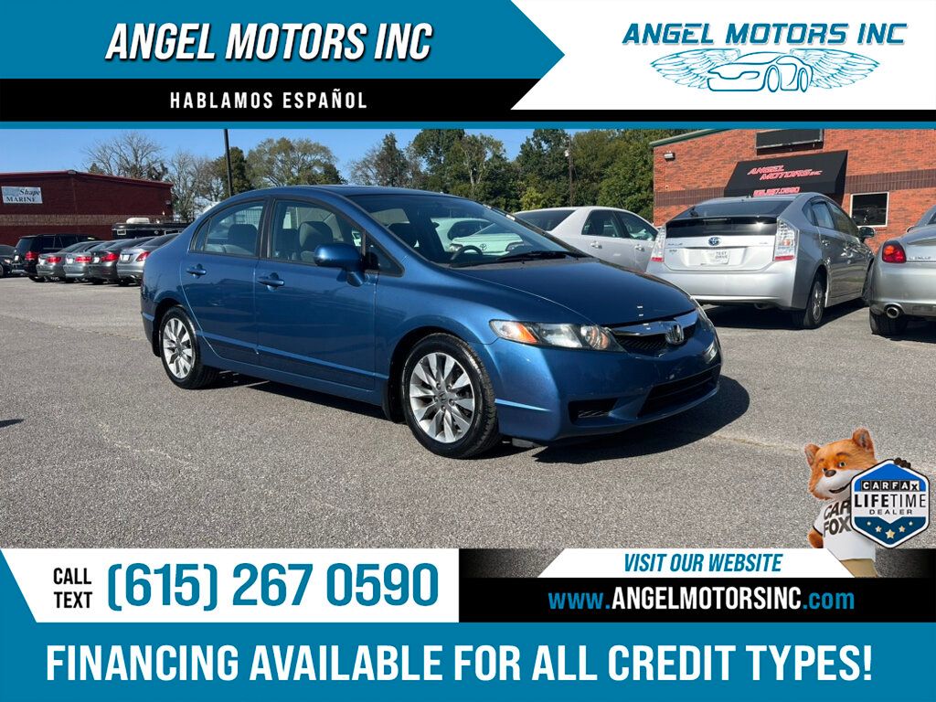 2009 Honda Civic Sedan 4dr Automatic EX - 22627339 - 0