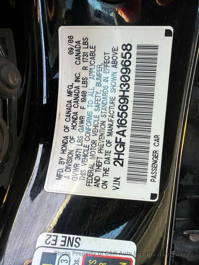 2009 Honda Civic Sedan 4dr Automatic LX - 22954466 - 42