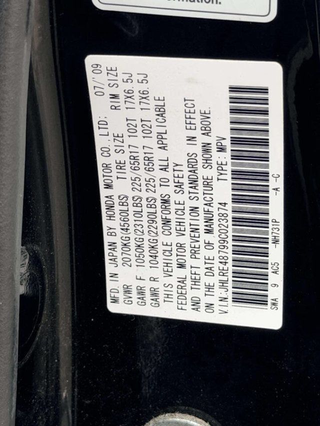 2009 Honda CR-V 4WD 5dr EX-L - 23012856 - 15