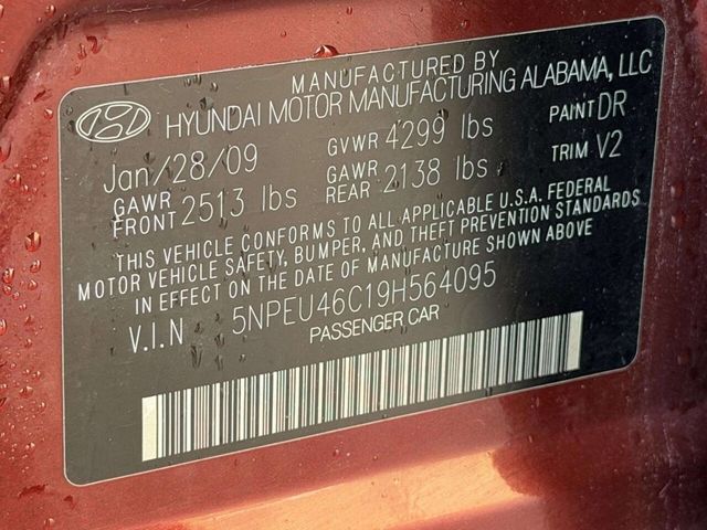 2009 Hyundai Sonata Limited 4dr Sedan - 23055600 - 19