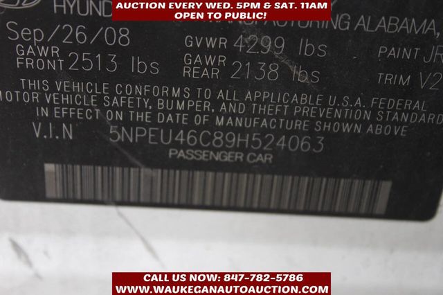 2009 Hyundai Sonata SE 4dr Sedan 5A - 22949741 - 10