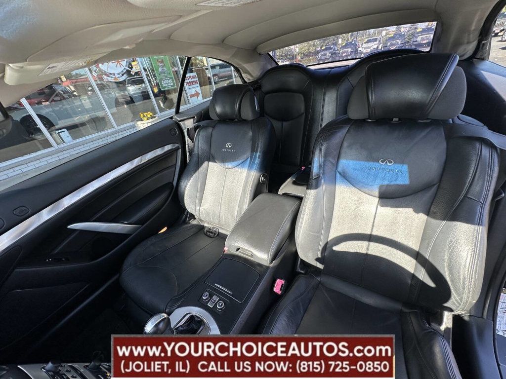 2009 INFINITI G37 Convertible 2dr - 22856419 - 25