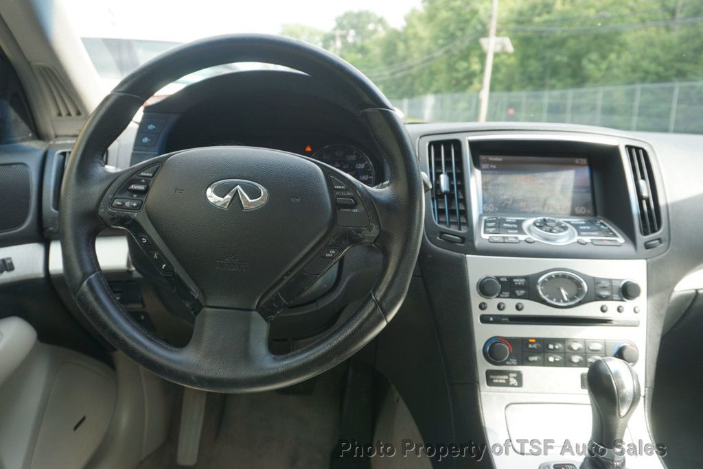 2009 INFINITI G37 Sedan 4dr x AWD NAVIGATION REAR CAMERA HEATED SEATS SUNROOF LOW MILES - 23070433 - 13