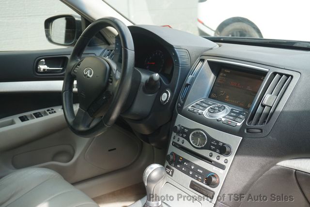 2009 INFINITI G37 Sedan 4dr x AWD NAVIGATION REAR CAMERA HEATED SEATS SUNROOF LOW MILES - 23070433 - 15