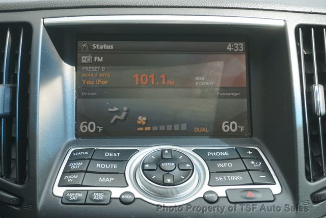 2009 INFINITI G37 Sedan 4dr x AWD NAVIGATION REAR CAMERA HEATED SEATS SUNROOF LOW MILES - 23070433 - 19