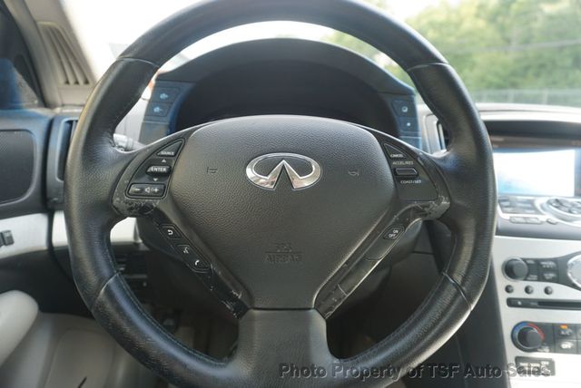 2009 INFINITI G37 Sedan 4dr x AWD NAVIGATION REAR CAMERA HEATED SEATS SUNROOF LOW MILES - 23070433 - 23