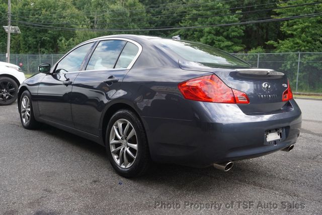 2009 INFINITI G37 Sedan 4dr x AWD NAVIGATION REAR CAMERA HEATED SEATS SUNROOF LOW MILES - 23070433 - 4