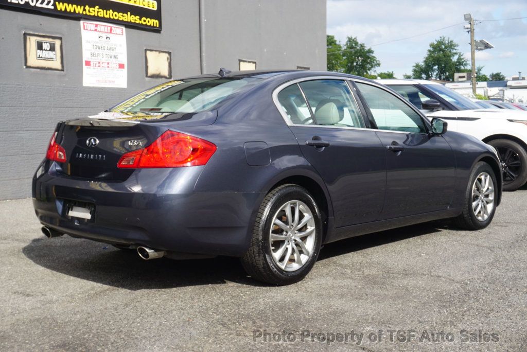 2009 INFINITI G37 Sedan 4dr x AWD NAVIGATION REAR CAMERA HEATED SEATS SUNROOF LOW MILES - 23070433 - 6