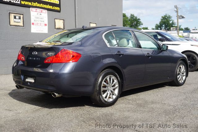 2009 INFINITI G37 Sedan 4dr x AWD NAVIGATION REAR CAMERA HEATED SEATS SUNROOF LOW MILES - 23070433 - 6