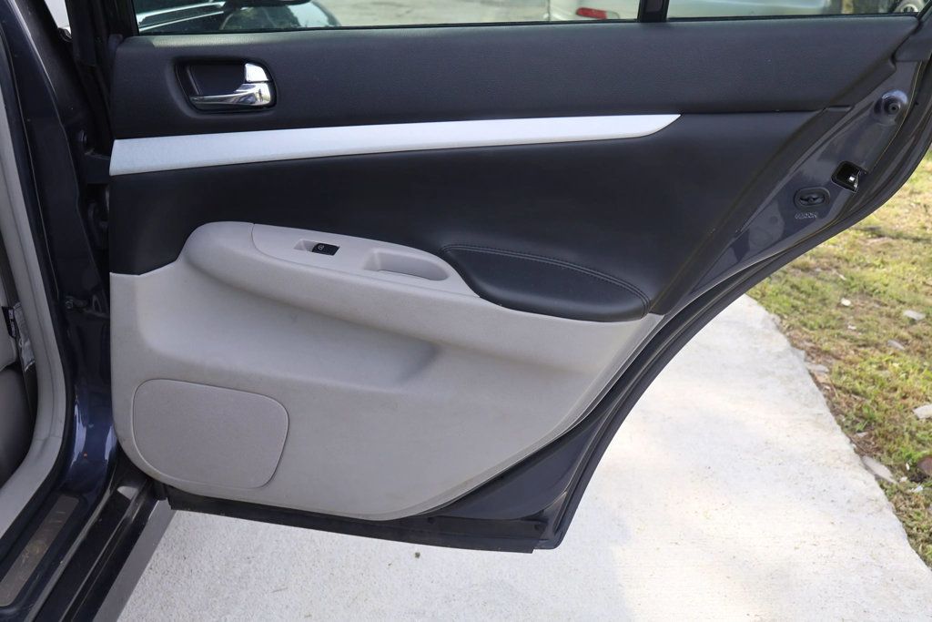2009 INFINITI G37 Sedan VERY RARE 6SP MANUAL TRANS, BACKUP CAM, NAVIGATION, HTD SEATS!!! - 22777436 - 27