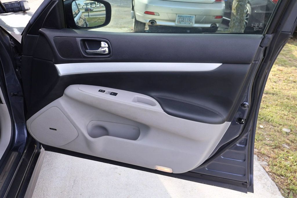 2009 INFINITI G37 Sedan VERY RARE 6SP MANUAL TRANS, BACKUP CAM, NAVIGATION, HTD SEATS!!! - 22777436 - 29