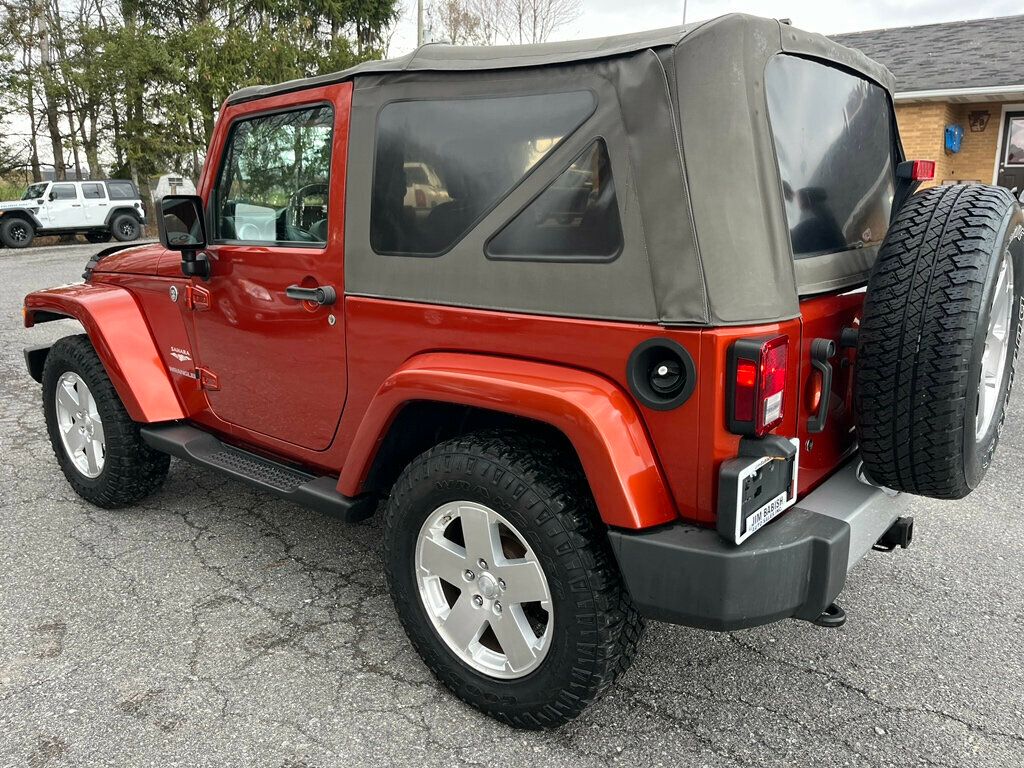 2009 Jeep Wrangler 2-Door Sahara 4x4 Auto Convertible Garage Kept RUST FREE JK - 23000101 - 4