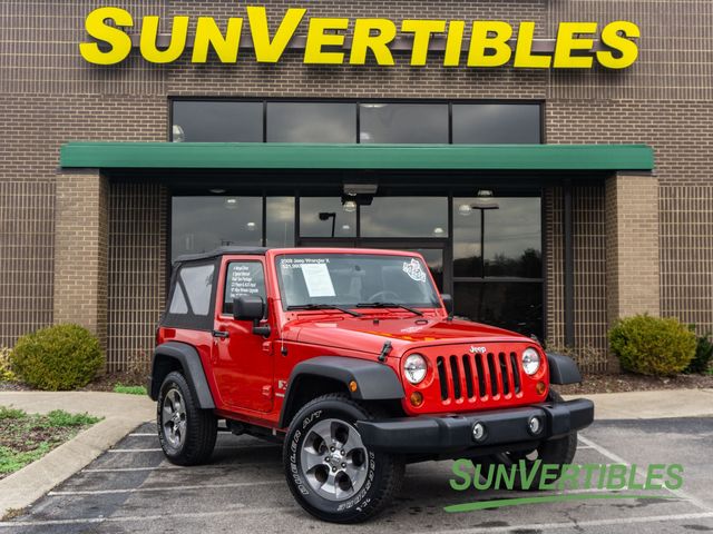 2009 Used Jeep Wrangler 4WD 2dr X at Sunvertibles Serving Nashville, TN,  IID 21605273