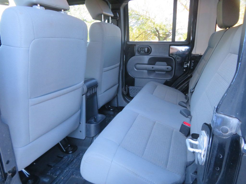 2009 Jeep Wrangler Unlimited 1OWNER LOW MILES 6SPEED MANUAL TRANNY HARDTOP 4X4 EXTRA CLEAN  - 22981284 - 21