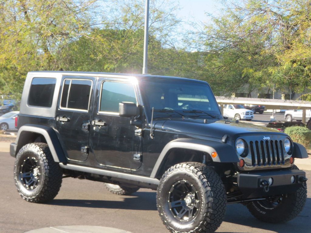 2009 Jeep Wrangler Unlimited 1OWNER LOW MILES 6SPEED MANUAL TRANNY HARDTOP 4X4 EXTRA CLEAN  - 22981284 - 3