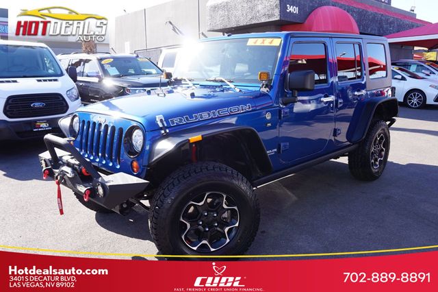 2009 Jeep Wrangler Unlimited RUBICON, 4X4, AFTERMARKET FRONT & REAR BUMPERS, NEW TIRES - 23015097 - 0