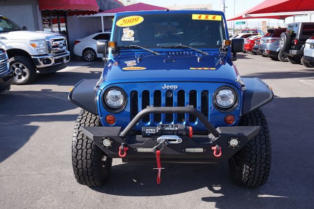 2009 Jeep Wrangler Unlimited RUBICON, 4X4, AFTERMARKET FRONT & REAR BUMPERS, NEW TIRES - 23015097 - 10