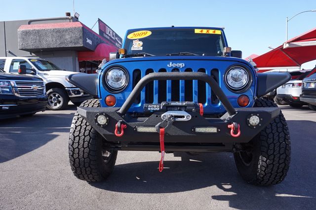 2009 Jeep Wrangler Unlimited RUBICON, 4X4, AFTERMARKET FRONT & REAR BUMPERS, NEW TIRES - 23015097 - 11