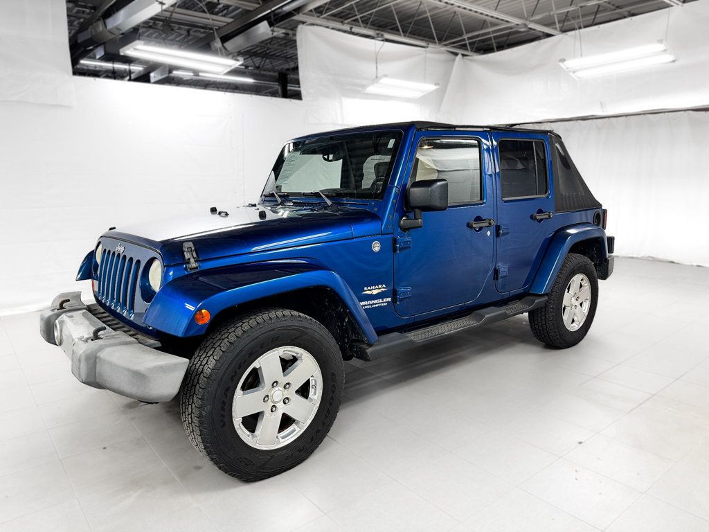2009 Jeep Wrangler Unlimited SAHARA 4X4 WITH REMOVABLE TOP - 23027097 - 2