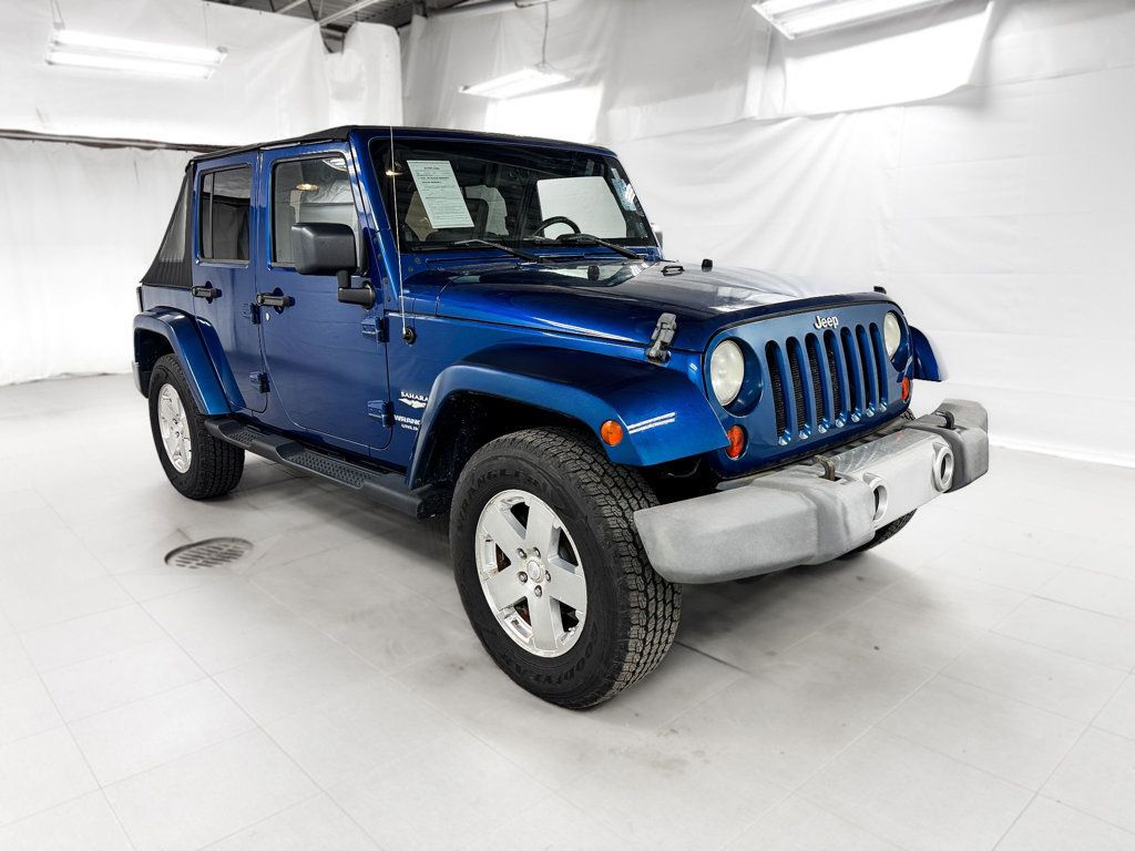 2009 Jeep Wrangler Unlimited SAHARA 4X4 WITH REMOVABLE TOP - 23027097 - 5