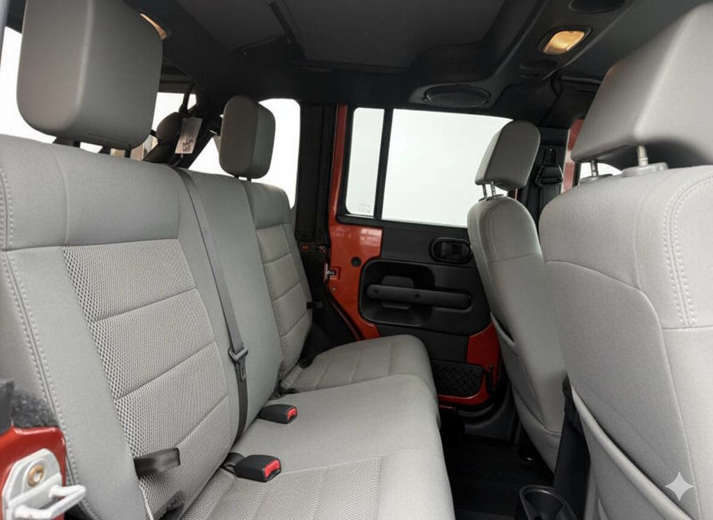 2009 Jeep Wrangler Unlimited Sunburst Orange - Clean Title - Dual Top Group - Well Maintained - 22936445 - 13