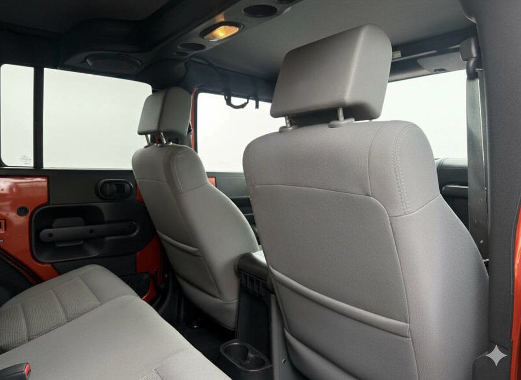 2009 Jeep Wrangler Unlimited Sunburst Orange - Clean Title - Dual Top Group - Well Maintained - 22936445 - 14