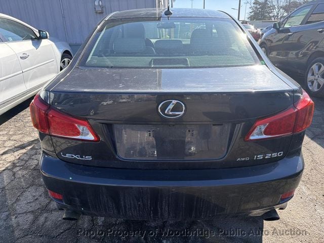 2009 Lexus IS 250 4dr Sport Sedan Automatic AWD - 22985050 - 4