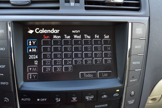 2009 Lexus IS 250 4dr Sport Sedan Automatic AWD - 22999747 - 29