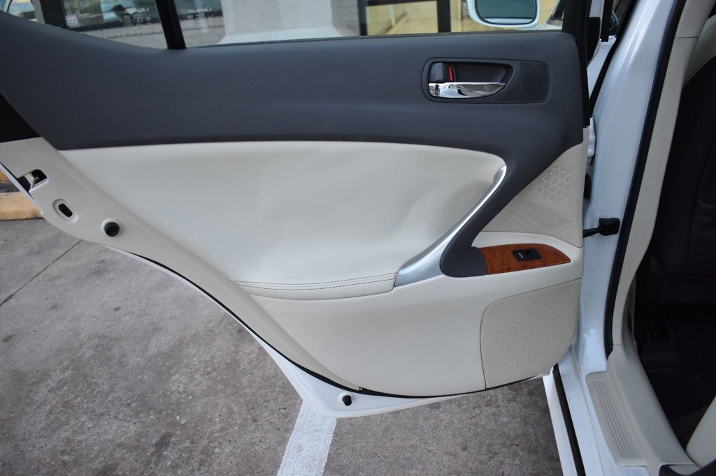 2009 Lexus IS 250 4dr Sport Sedan Automatic AWD - 22999747 - 62