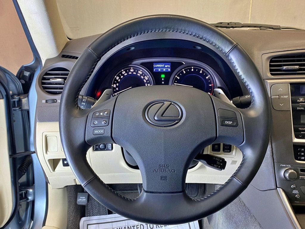 2009 Lexus IS 250 4dr Sport Sedan Automatic RWD - 23024416 - 22