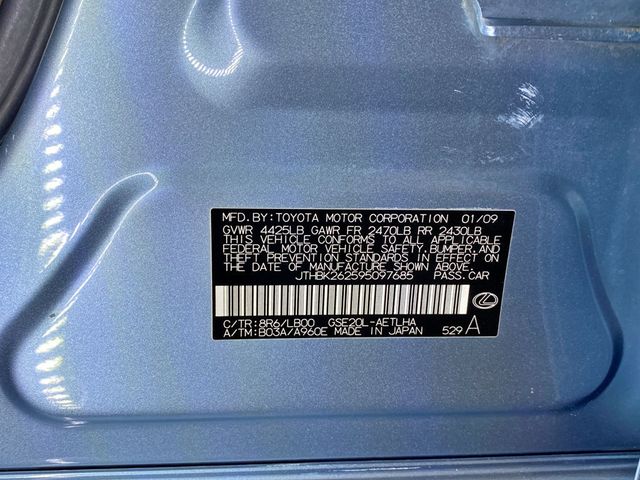 2009 Lexus IS 250 4dr Sport Sedan Automatic RWD - 23024416 - 60