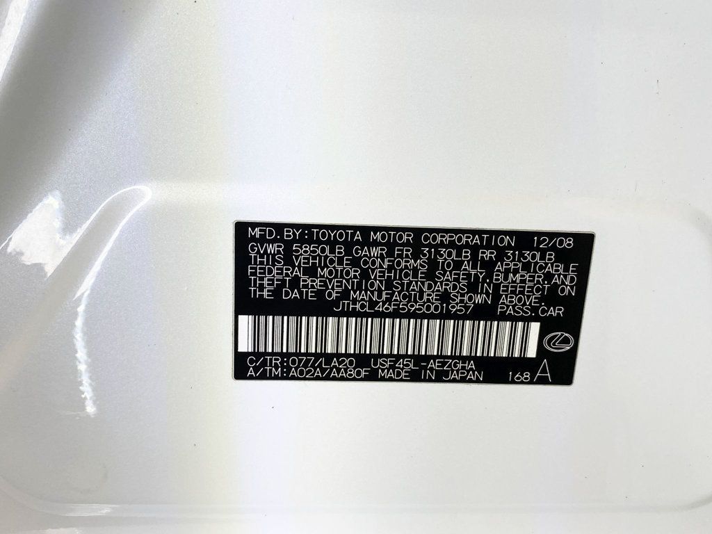 2009 Lexus LS 460 4dr Sedan AWD - 22945044 - 34