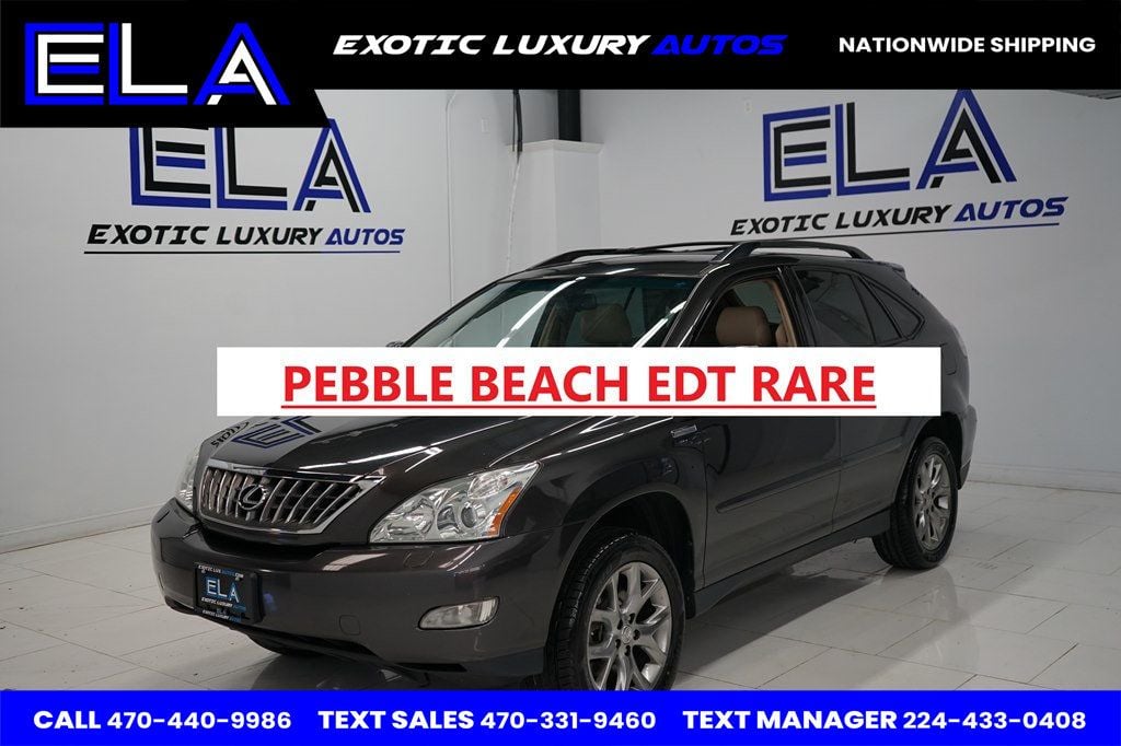 2009 Lexus RX 350 RARE PEBBLE BEACH! PEBBLE BEACH! ALL WHEEL DRIVE CLEAN NAVIGATIO - 22738436 - 0