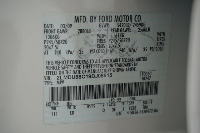 2009 Lincoln MKX FWD 4dr - 23036734 - 36