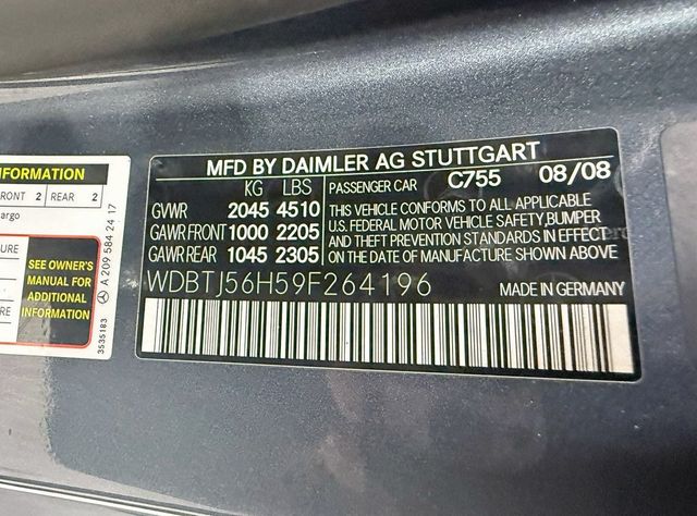 2009 Mercedes-Benz CLK CLK350 2dr Coupe 3.5L - 22945731 - 37