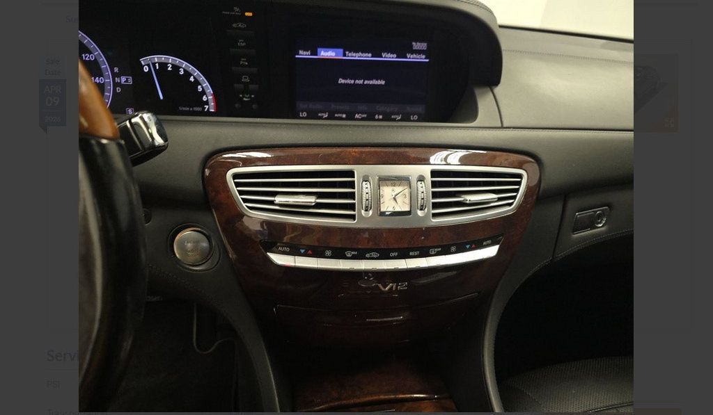 2009 Mercedes-Benz CL-Class CL600 2dr Designo Coupe 5.5L V12 RWD  - 23010719 - 9