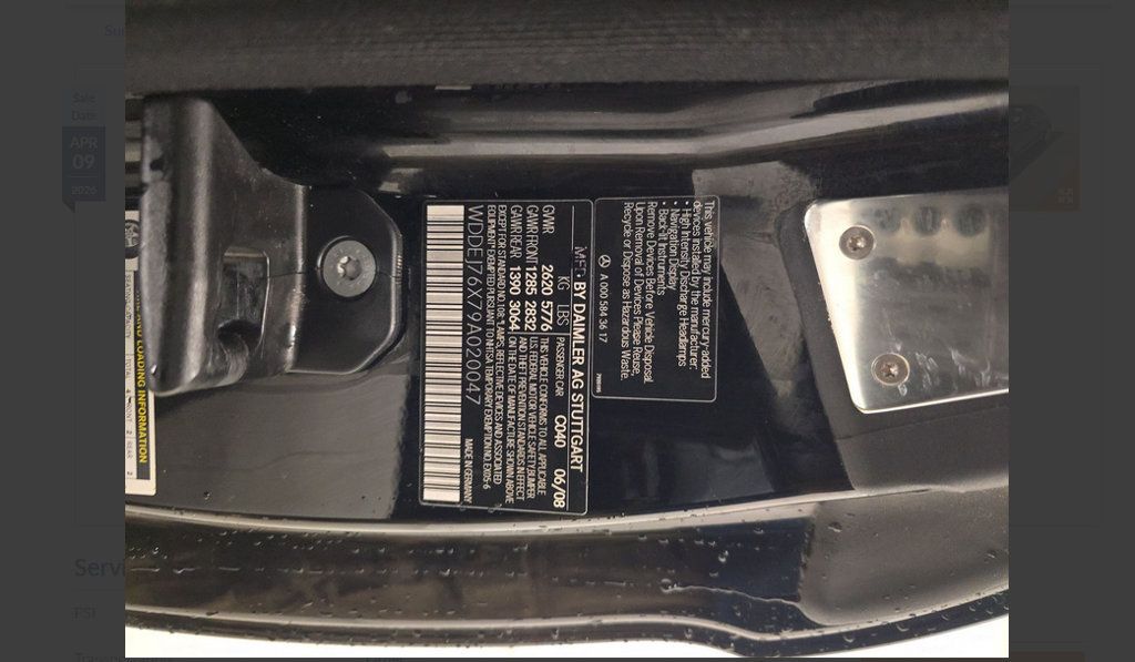 2009 Mercedes-Benz CL-Class CL600 2dr Designo Coupe 5.5L V12 RWD  - 23010719 - 15