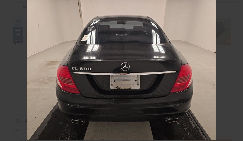 2009 Mercedes-Benz CL-Class CL600 2dr Designo Coupe 5.5L V12 RWD  - 23010719 - 3