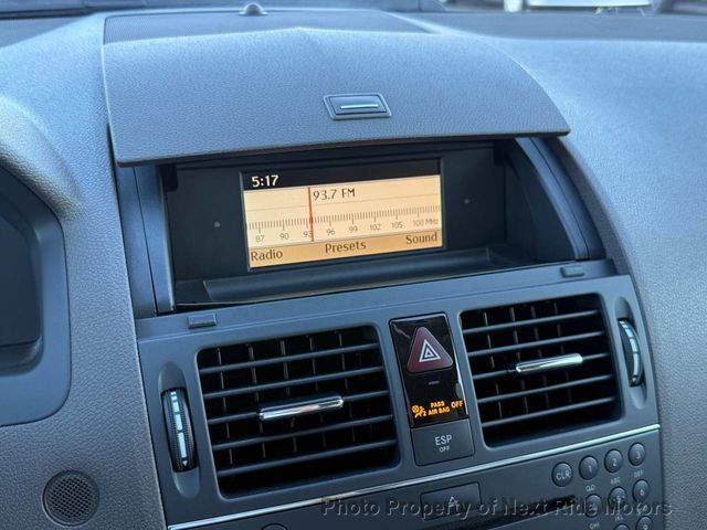 2009 Mercedes-Benz C-Class 2009 MERCEDES-BENZ C300 LUXURY 4MATIC LOW MILES 615-730-9991 - 23070470 - 20