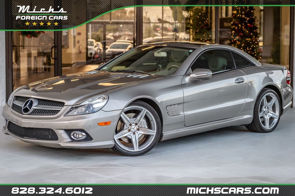 2009 Mercedes-Benz SL-Class SL550 AMG SPORT PKG - CONVERTIBLE - HEATED SEATS - NAV -GORGEOUS - 22669778 - 0