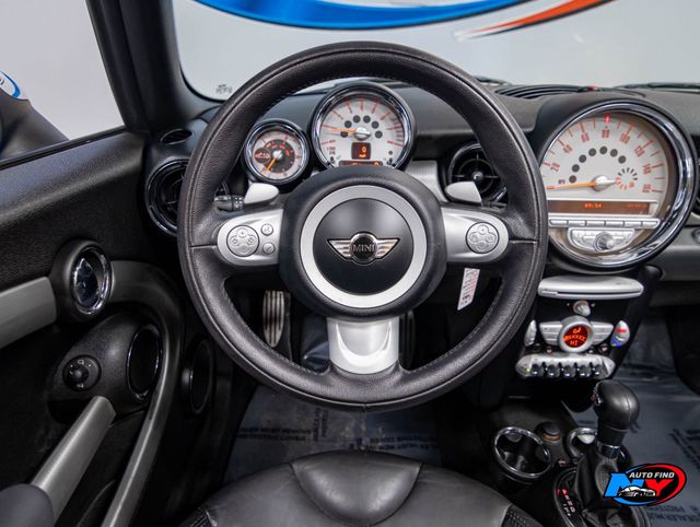 2009 MINI Cooper S Convertible CONVERTIBLE, HEATED SEATS, PREMIUM, COLD WEATHER PKG, LEATHER - 22962930 - 13