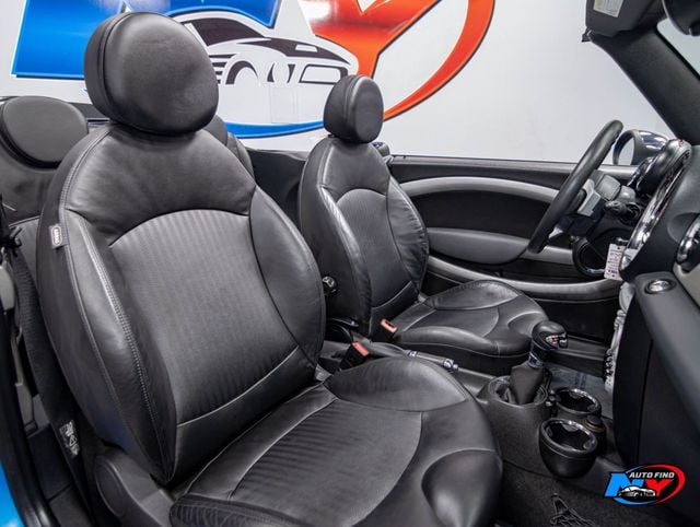 2009 MINI Cooper S Convertible CONVERTIBLE, HEATED SEATS, PREMIUM, COLD WEATHER PKG, LEATHER - 22962930 - 20