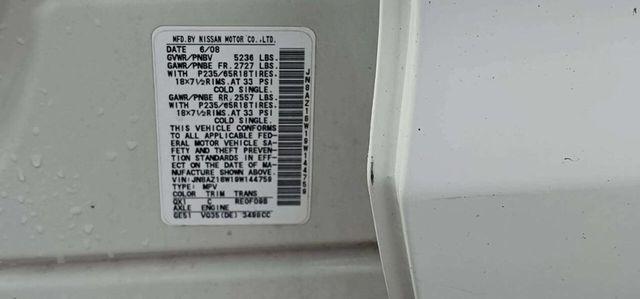 2009 Nissan Murano AWD 4dr SL - 22994635 - 10