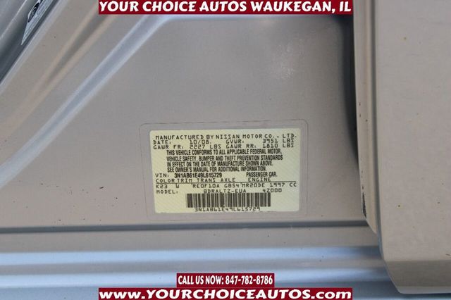 2009 Nissan Sentra 2.0 4dr Sedan CVT - 22483888 - 25